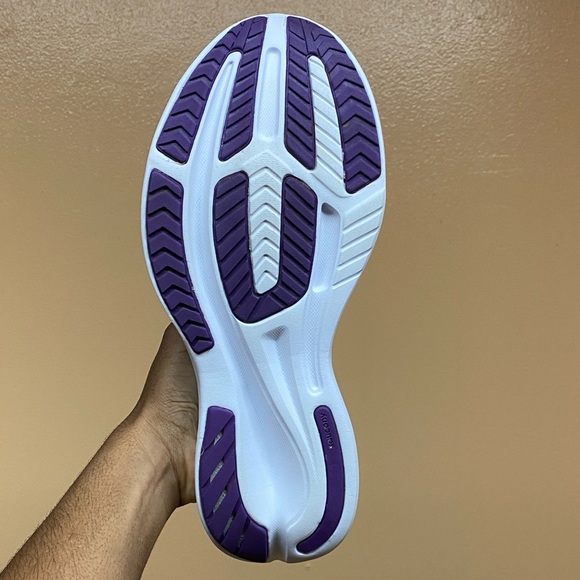 Saucony Ride 15 “Cool Mint Purple Volt Black White” Size 10.5 - Picture 15 of 17